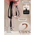 thumbnail image 5 of Rome Tech for Phone Lanyard Crossbody - Durble Phone Strap Compatible With all Phone Cases - Crossbody Phone Lanyard (2 straps) - Black & Sand Pink, 5 of 5