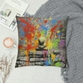 thumbnail image 2 of COMIO  Street Graffiti Art Throw Pillow Covers Decorative Square Cushion Case Modern Farmhouse Pillowcase for Couch Sofa Bed Car Living Room Home Decor, 2 of 5