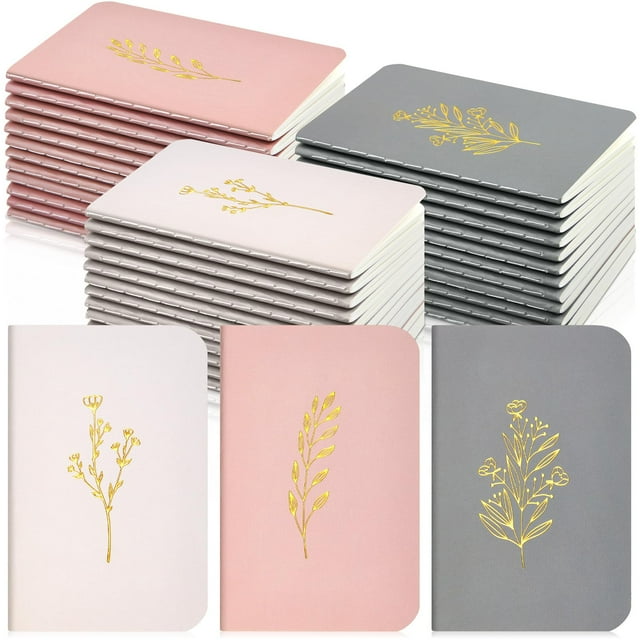Cuaderno de bolsillo Outus Mini Journal, papel kraft, 6 x 10 cm, 36 unidades