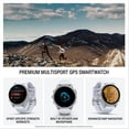thumbnail image 4 of Garmin fenix 8 – 43 mm, AMOLED, Silver with Whitestone Silicone Band, 4 of 6
