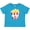 Turquoise, variant on Inktastic Cute Kawaii Popcorn Boys or Girls Baby T-Shirt