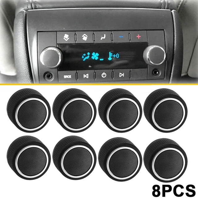 Likrtyny Perilla CA perilla sintonización Radio perilla Control estéreo coche para Chevy Silverado 1500 08-11