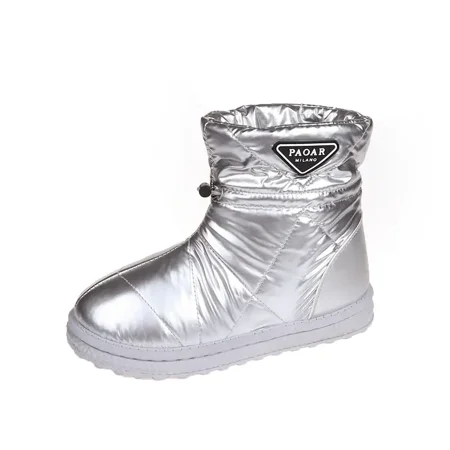 

Yishow-AA Fashion Quilted Short Tune Ankle Boots Warm Plush Inner Flat Snow Boots Women‘s Footwear