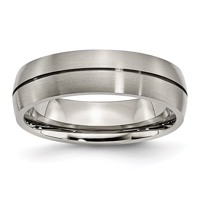 Titane 6mm Bague Homme Mariage pour Papa Mens pour Lui