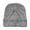 Grey, variant on AWZXDE Unisex Solid Color Jacquard Knit Beanie Hats For Men And Women Winter Warm Slouchy Wool Cap Grey