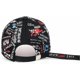 thumbnail image 4 of Unisex Graffiti Baseball Cap, Boys Outdoor Snapback HatBlack White Hiphop Hat, Dad Hat, Trucker hat for Men Women 98 Graffiti Hat Black -, 4 of 4