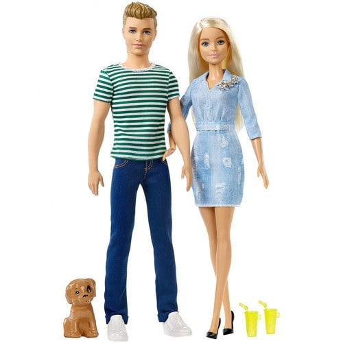 barbie doll set walmart