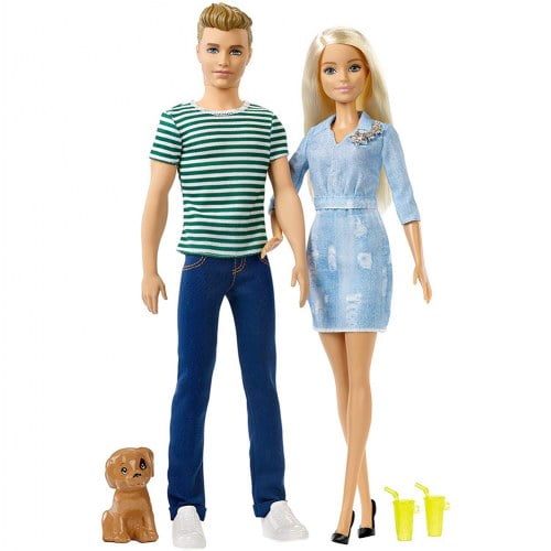 Nadenkend Spaans Uiterlijk Barbie & Ken Dolls - Walmart.com