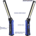 thumbnail image 3 of Astro Pneumatic 500X2 Lumen Wirelessly Rechargable Folding Double-Sided LED Slim Light, 3 of 8