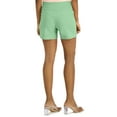 thumbnail image 3 of INC International Concepts Women's Mid Rise Pull-On Shorts Pistachio (Pistachio, 2), 3 of 3