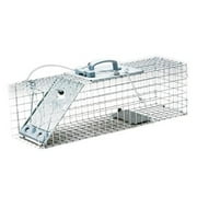 Havahart Cage Trap - havahart 1084 easy set one-door cage trap for rabbits, skunks, minks and large squirrels