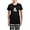 With Checker Pant, variant on CafePress - I Like Soccer Women's Dark Pajamas - Women's Short Sleeve Print T-Shirt and Pants Dark Cotton Pajama Set