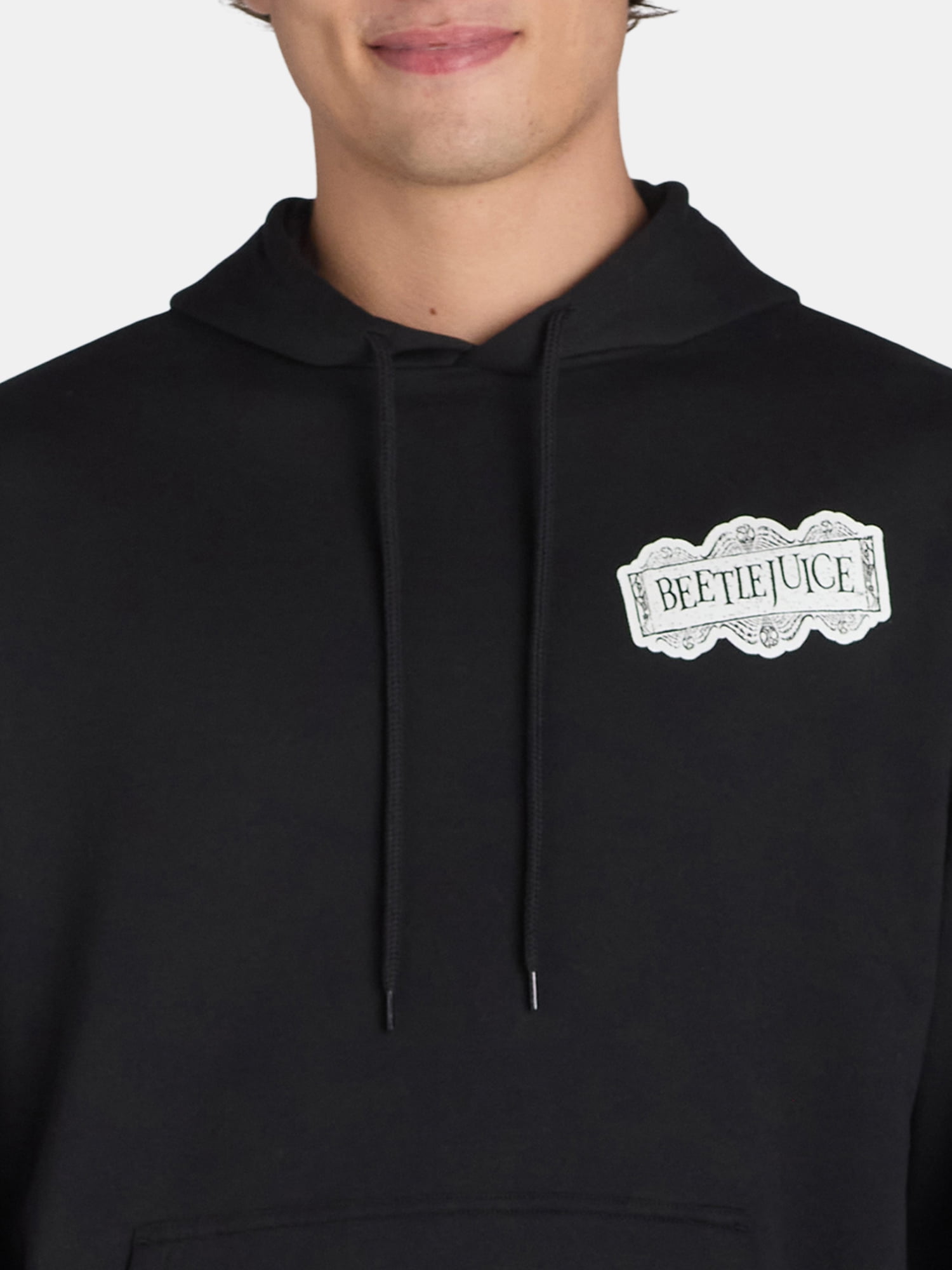 Beetlejuice Men's and Big Men’s Graphic Hoodie Sweatshirt, Sizes XS-3XL