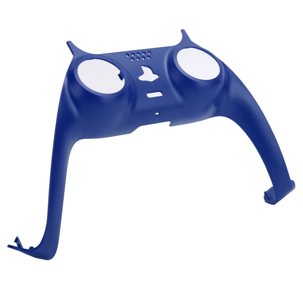 Tira decorativa para manija de controlador de juego, reemplazo de agarre para mando de juego, cubierta de carcasa DIY para PS5, azul oscuro