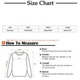 thumbnail image 3 of Plus Size Sweater Tops On Seasonal Women's Thin Sweater Solid Color Loose Fit Pullover Turtleneck Sweater Black One Size(One Size), 3 of 6