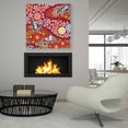thumbnail image 4 of Epic Graffiti 'Spring and Autumn Flow' by Zigen Tanabe, Acrylic Glass Wall Art, 36"x36", 4 of 7