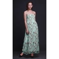 thumbnail image 4 of Bimba Blossom & Paradise Whydah Bird Print Women Smocked Bodice Beach Sun Dress-Medium, 4 of 7