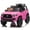 Pink, variant on EastVita Kids 12V Ride on Cars Toyota Licensed Land Rover Ride on SUV Electric Car with Remote Control, MP3 Player Rocking Pull Rod for Kids 3 Age +