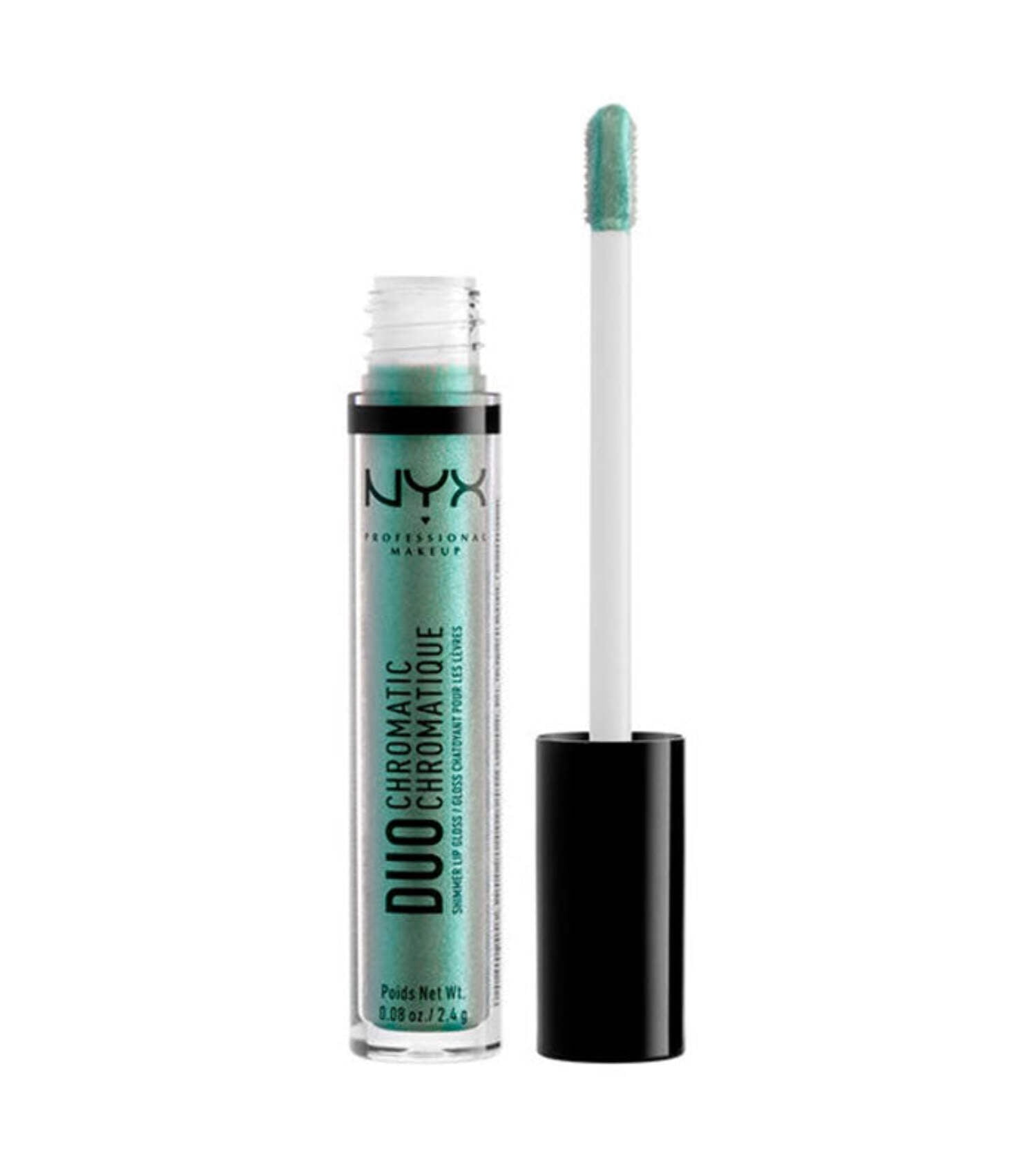 NYX Professional Makeup Duo Chromatic Lip Gloss, Day Club