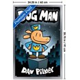 thumbnail image 3 of Dog Man - Book Cover (2016) Wall Poster, 22.375" x 34" Framed, 3 of 5