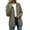 Army Green, variant on Women UPF 50+ Lightweight Running Windbreaker Jacket Breathable Windproof Water Resistant Hooded Full Zip Quick Dry Packable Outdoor Coat for Women Travel Daily, Army Green,M