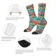 thumbnail image 4 of Balery Hawaii Palms Calcetas Largas con Estampado para Hombre y Mujer – Suaves y Transpirables, Talla Única (US 5-11), 4 of 6