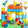 thumbnail image 1 of Baldosas magnéticas TOY Life para niños de 3 a 8 años, 45 piezas, 1 of 9