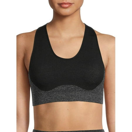 Chloe Ting Women's Seamless Sports Bra with Wide Bottom Band