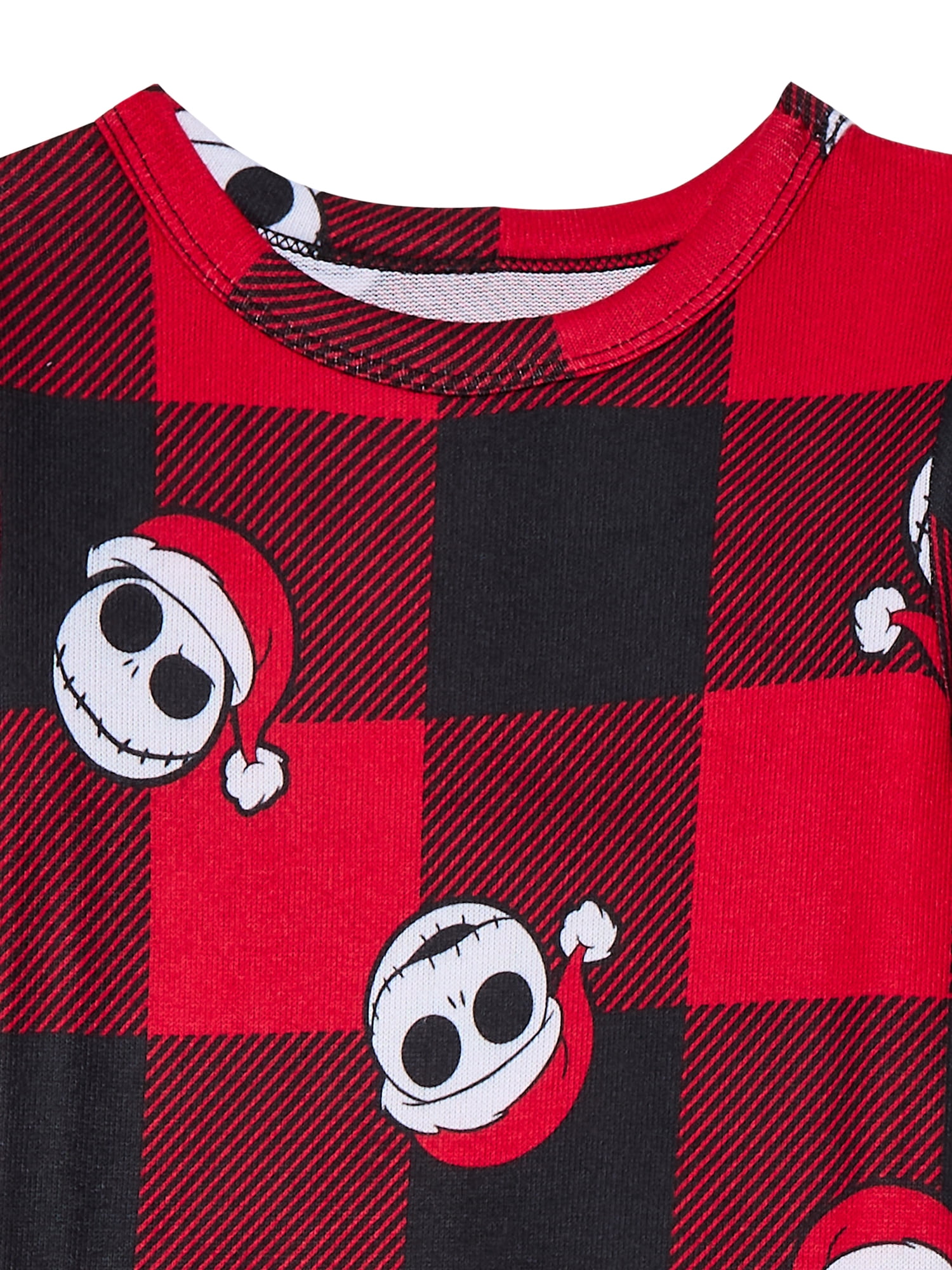 The Nightmare Before Christmas Boys Long Sleeve Top and Pants Sleep Set, 2-Piece, Sizes 4-10