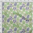 thumbnail image 4 of oneOone Georgette Viscose Bluish Violet Fabric Map Fabric For Sewing Printed Craft Fabric By The Yard 42 Inch Wide, 4 of 4