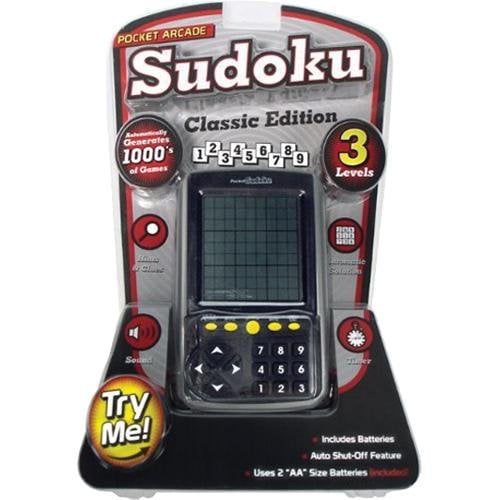 sudoku handheld game walmart