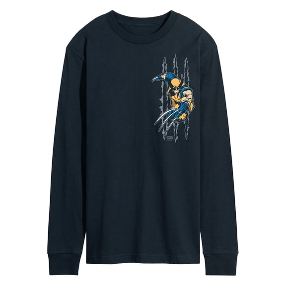 Marvel - Wolverine Slash - Men's Long Sleeve Graphic T-Shirt