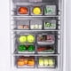 thumbnail image 5 of Caja de almacenamiento para refrigerador, cajón de plástico de alta permeabilidad de grado alimenticio, caja de almacenamiento para refrigerador viene con tabla de drenaje, 5 of 5