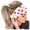 White, variant on Headbands for Women Men LSQii Hair Band Turban Wicking Blue Adjustable Elastic Non-Slip Print Head Wrap Absorbing for Fashion Summer Outdoor Sports