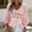 Pink, variant on Elvqul Long Sleeve Shirts for Women Crew Neck Tops Trendy Pullover Merry Christmas Print Womens Shirts Comfortable