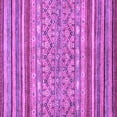 thumbnail image 1 of Ahgly Company Indoor Square Abstract Purple Modern Area Rugs, 6' Square, 1 of 4