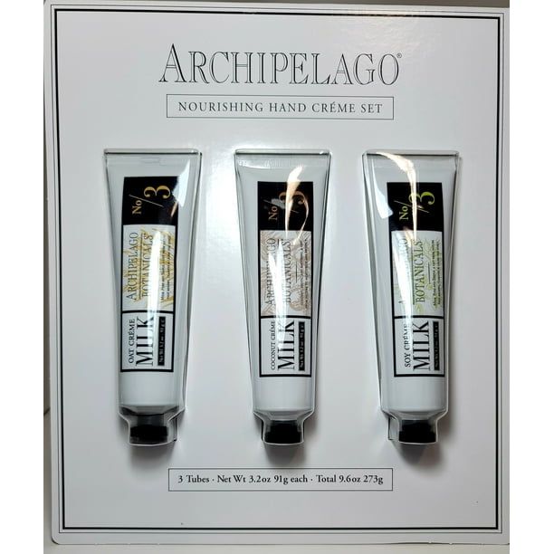 Archipelago Nourishing Hand Cream Set. 3.2 Oz. each. Contain 1 Oat