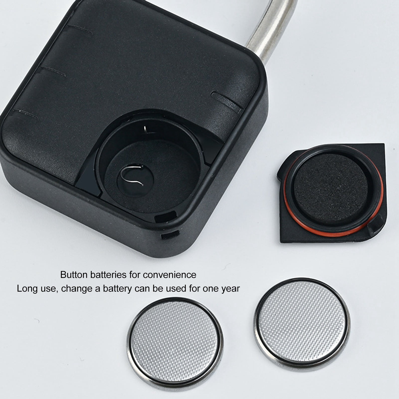 NFTIGB Tuya Smart Password Padlock Keyless Electronic Bluetooth App Control Cabinet Drawer Anti-Theft Lock with Built-in Battery