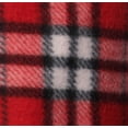 thumbnail image 6 of 12 Pack of Bulk Soft Fleece Blankets 50 X 60, Cozy Warm Throw Blanket Sofa Travel Outdoor, Wholesale (50 X 60, 12 Red Plaid), 6 of 7