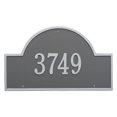 thumbnail image 1 of Whitehall 1001PS Arch Marker - Estate Wall - One Line- Pewter/Silver, 1 of 1