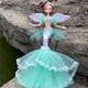 thumbnail image 2 of New 1/6 Wedding Mermaid Doll 30 Cm Bjd Doll 13 Joint Movable Fashion 3D Eye Clothes Detachable Dress-up Toy Girl Birthday Gift Gao Jinjia LED, 2 of 2