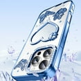 thumbnail image 4 of Klonfd Glitter Bling Heart For IPhone Compatible With Wireless Charging, 4 of 5