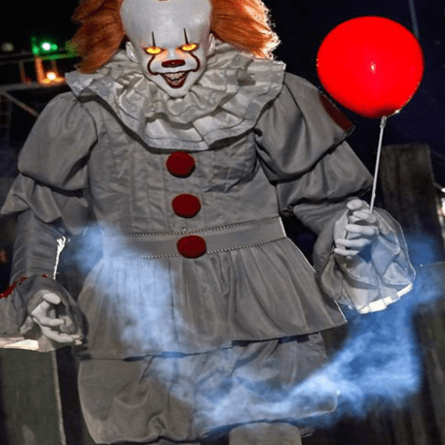 6.5 Ft LED Pennywise Animatronic Decoration It