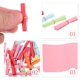 thumbnail image 4 of 50 rollos de papel para escribir deseos creativos, multicolor, para decoración DIY, mensaje de San Valentín en una botella (color aleatorio)., 4 of 6