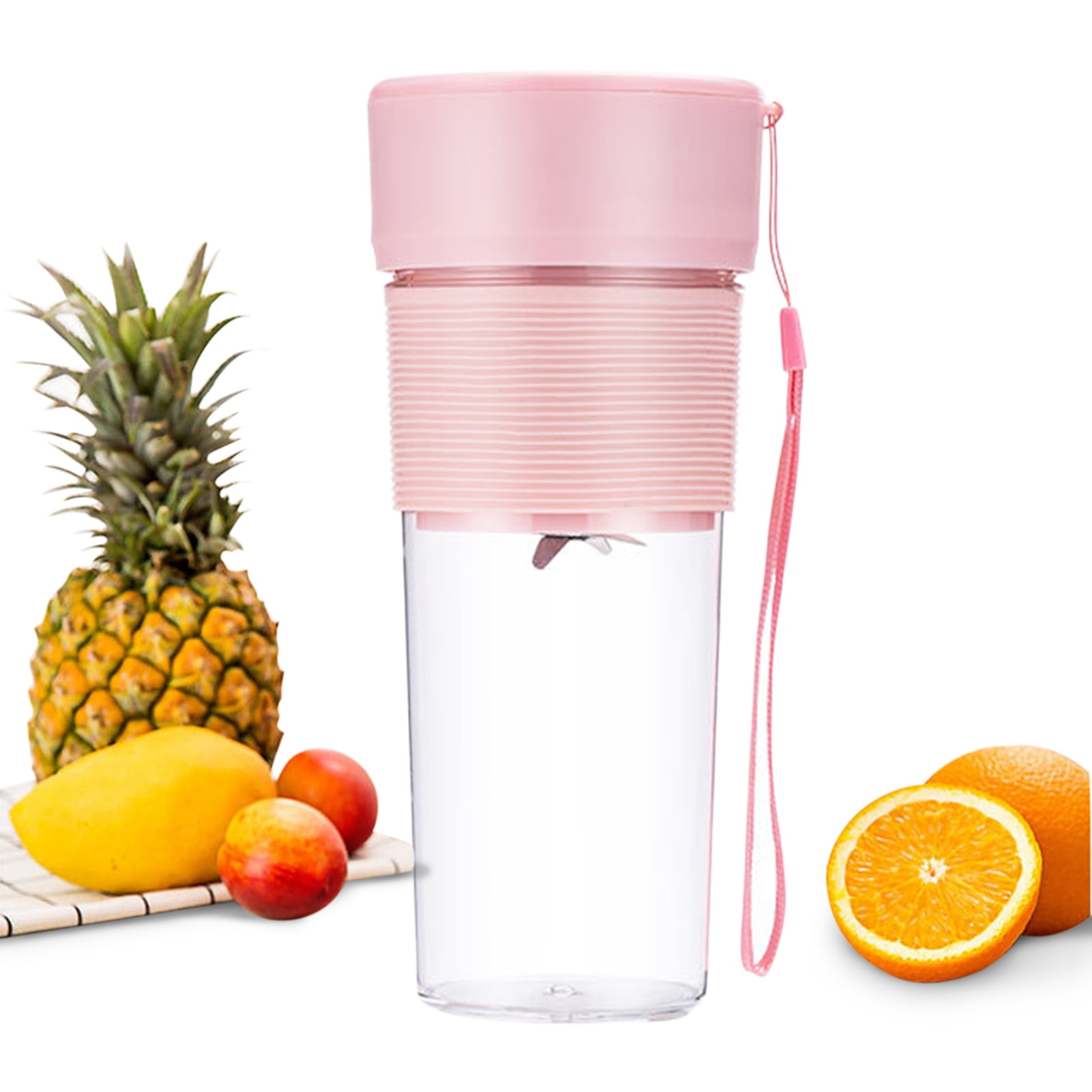 Zootealy 270mL Portable Juicer Electric Mixer Cup USB Rechargeable Mini Smoothie Blender Shakes Handheld Fruit Vegetable Machine Milkshake Juicer Cup