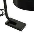 thumbnail image 6 of DecMode 22" Black Desk Lamp with Black Fabric Shade, 6 of 20