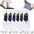 thumbnail image 1 of Foihletpath - Calcetines de senderismo ultrafinos, calcetines antideslizantes de algodón pein, calcetines de malla suave y transpirable, 6 pares-f, One Size, 1 of 3