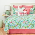 thumbnail image 3 of Flamingo Garden Tropical Theme Full/Queen 3 Piece Quilt Set, 3 of 6