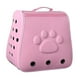 thumbnail image 1 of Bolsa de hombro transpirable Yinane transportista de viaje para mascotas rosa, 1 of 8