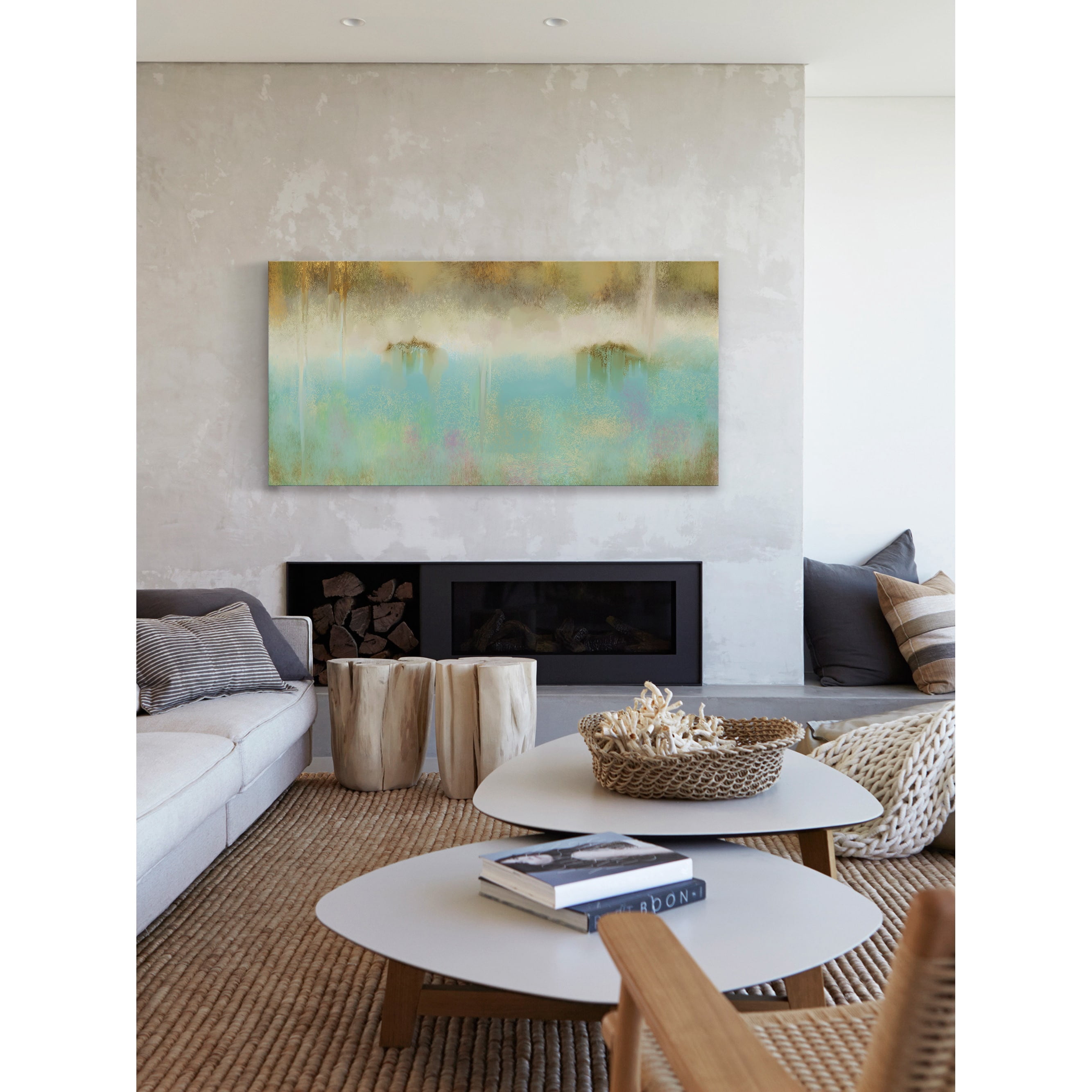 Marmont Hill 'Melting' by Rick Novak Painting Print on Wrapped Canvas